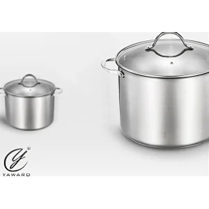 10L Stainless Steel Stockpot in 26cm Diameter