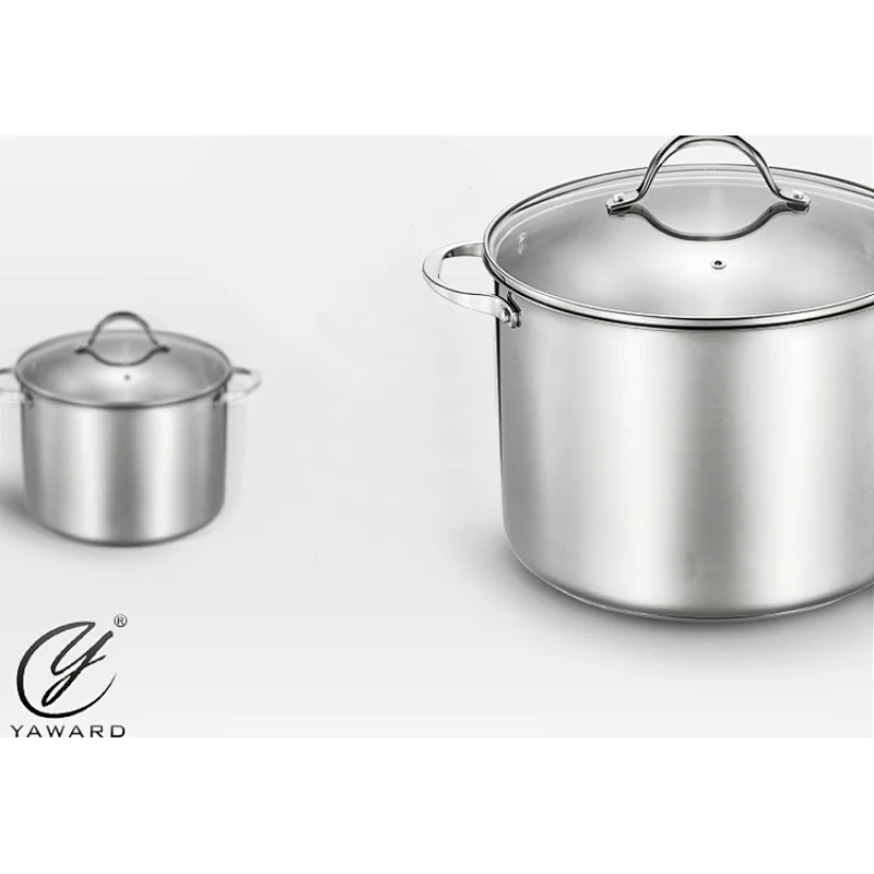 10L Stainless Steel Stockpot in 26cm Diameter