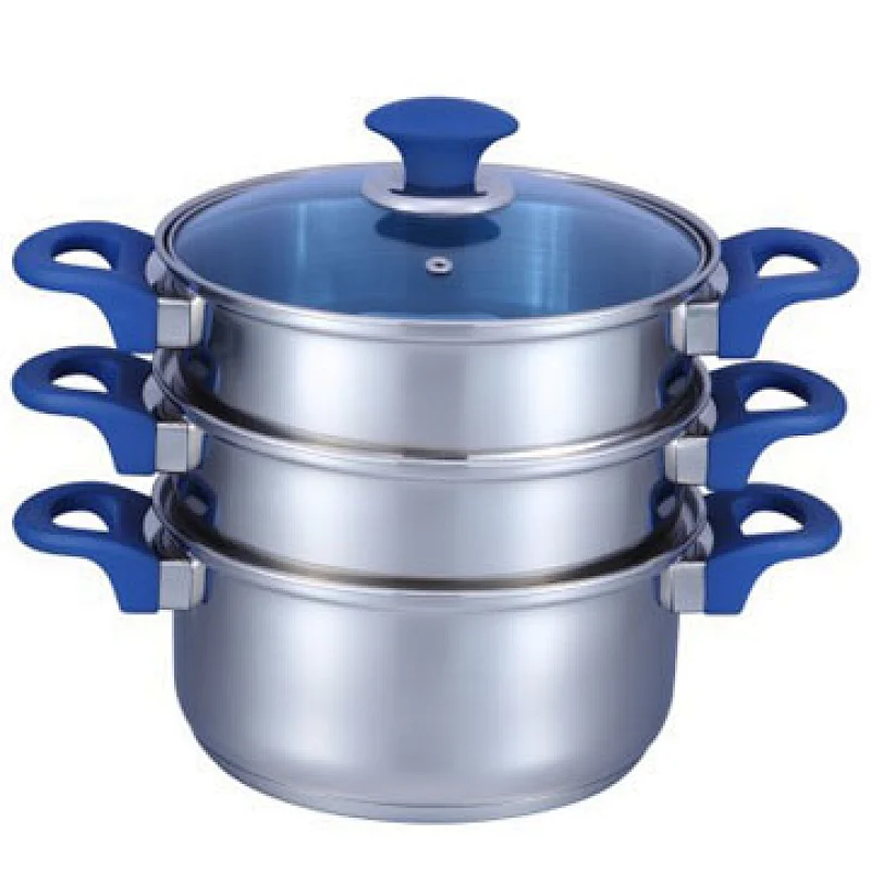3-Tier S/S Steamer in 18cm