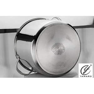 10L Stainless Steel Stockpot in 26cm Diameter