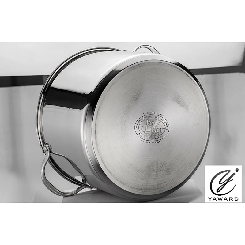 10L Stainless Steel Stockpot in 26cm Diameter