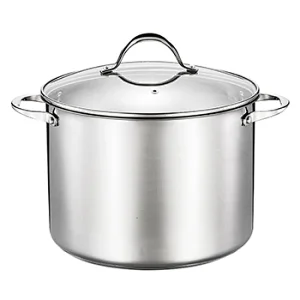 10L Stainless Steel Stockpot in 26cm Diameter