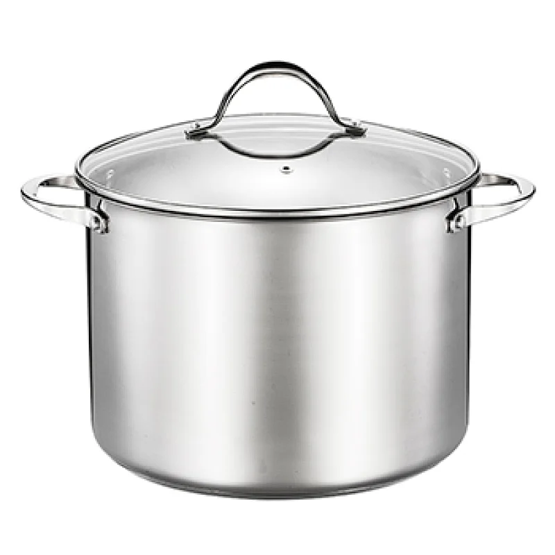 10L Stainless Steel Stockpot in 26cm Diameter
