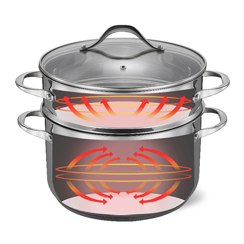 24cm wire handle stainless steel steamer
