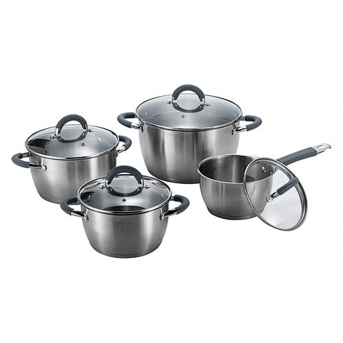 Stainless Steel Cookware Set in Conical Shape