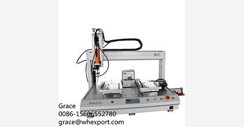 Fully automatic testing and assembling nut lock screw machine