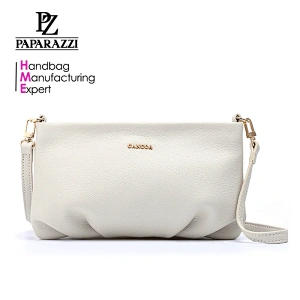 CC1001A-Short delivery time new design white color shoulder strap women clutch