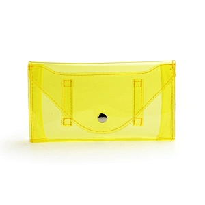 #8988 2019 Trend fashion Silica Gel clear lady waist wallet