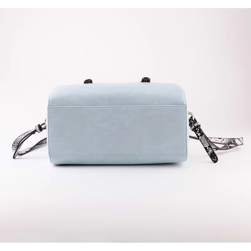 5128 Latest fashion authentic designer snake skin handbag wholesale for woman