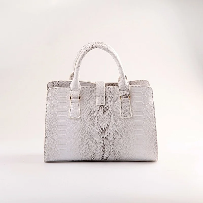 5849 - Hot sale handbag snake factory price tote bags for women
