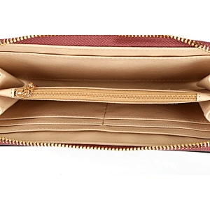7017 Old fashion korean design card holder leather branded wallets for women