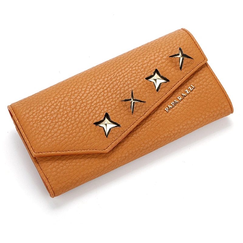 #5069 Myanmar own factory carteras hot sale newly fashion design custom lady purse PU leather wallet women with money clip