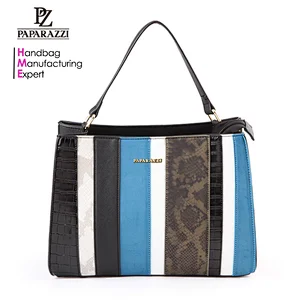 6257 BSCI factory approved Fashion custom snake design brand handbags for woman