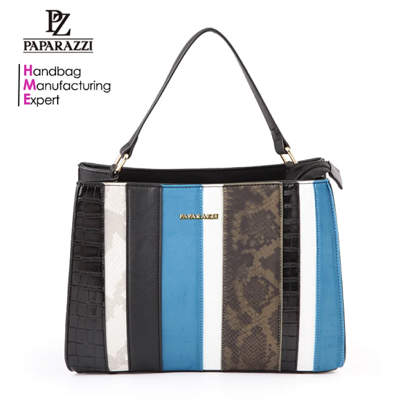 6257 BSCI factory approved Fashion custom snake design brand handbags for woman
