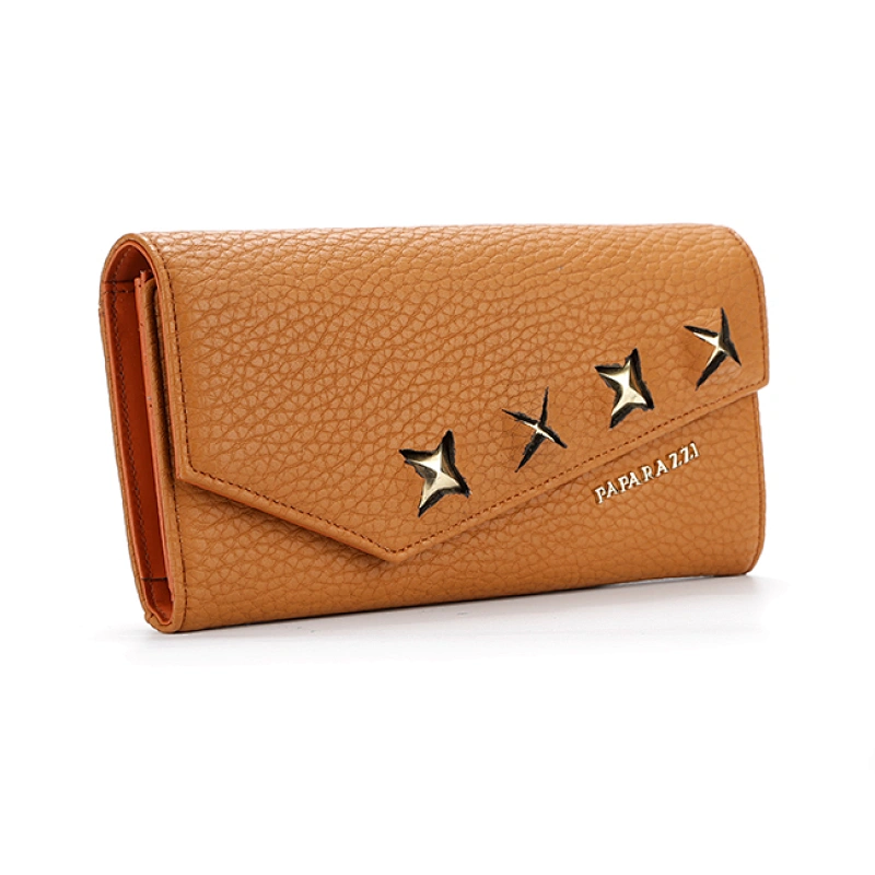 #5069 Myanmar own factory carteras hot sale newly fashion design custom lady purse PU leather wallet women with money clip