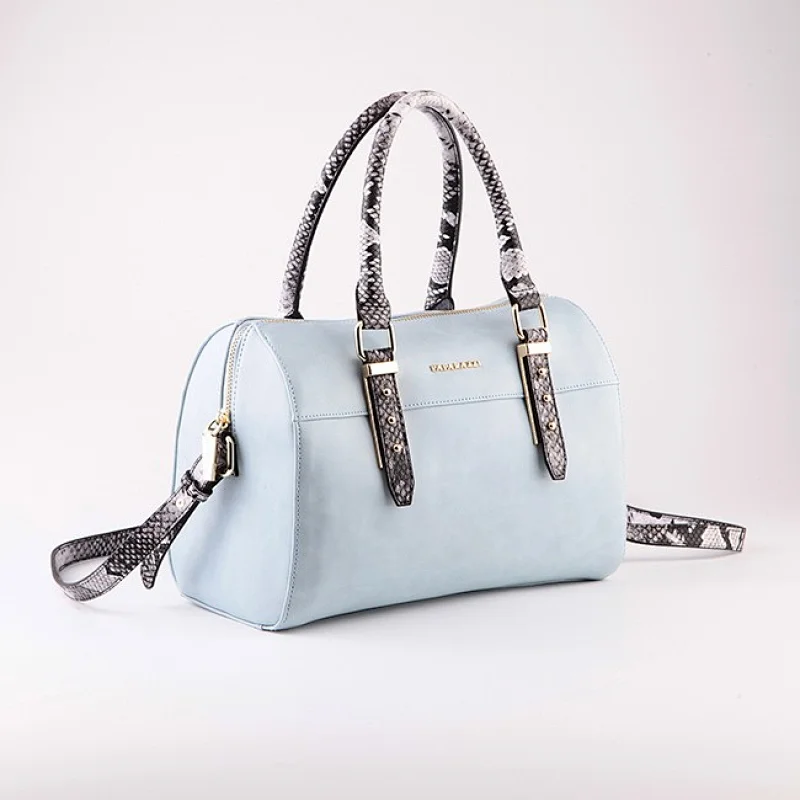 5128 Latest fashion authentic designer snake skin handbag wholesale for woman