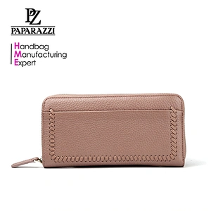 #7096 2019 PAPARAZZI brand name latest high fashion famous designer lady purse custom 100% genuine leather women card wallet