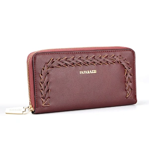 7017 Old fashion korean design card holder leather branded wallets for women