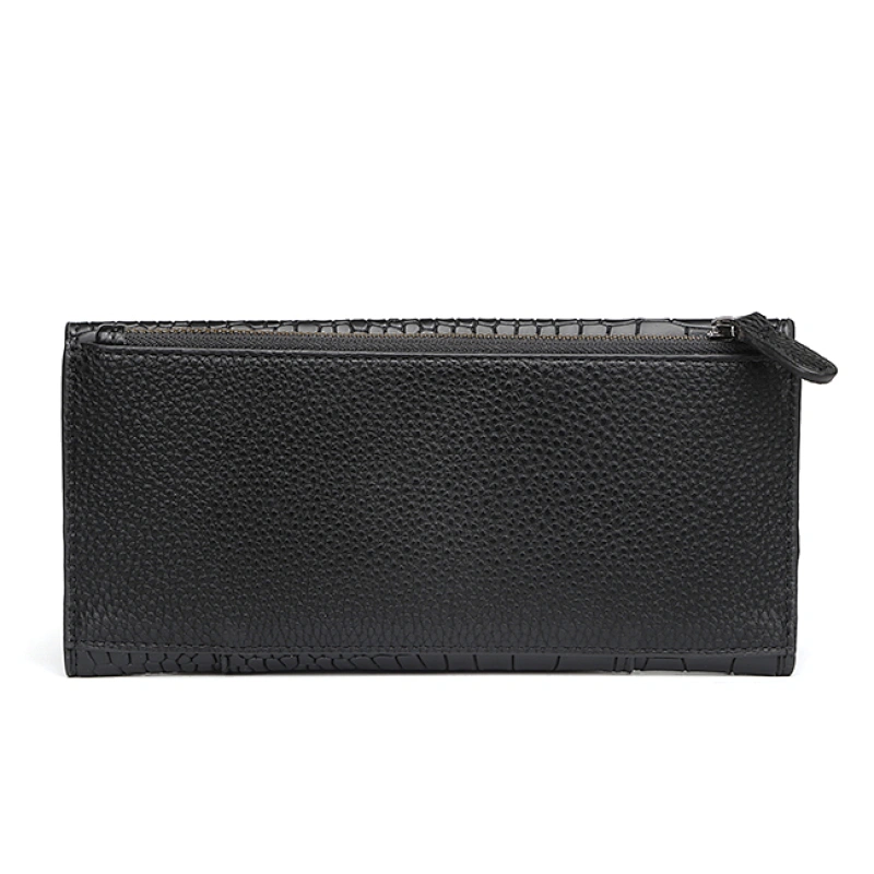 7082-New arrival crocodile PU fashion ladies clutch wallets