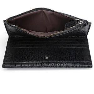 7082-New arrival crocodile PU fashion ladies clutch wallets