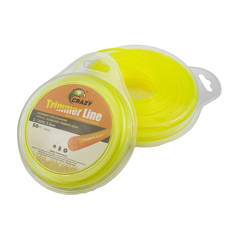 3.0*15m blister Grass Trimmer String Trimmer Line for Brush Cutter