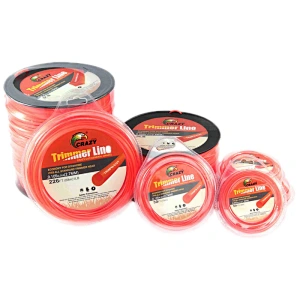 2.7mm*1LB blister pack Grass Trimmer Spare Part  Nylon String Trimmer Line