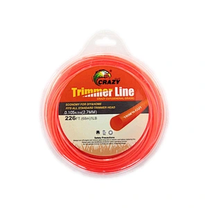 2.7mm*1LB blister pack Grass Trimmer Spare Part  Nylon String Trimmer Line