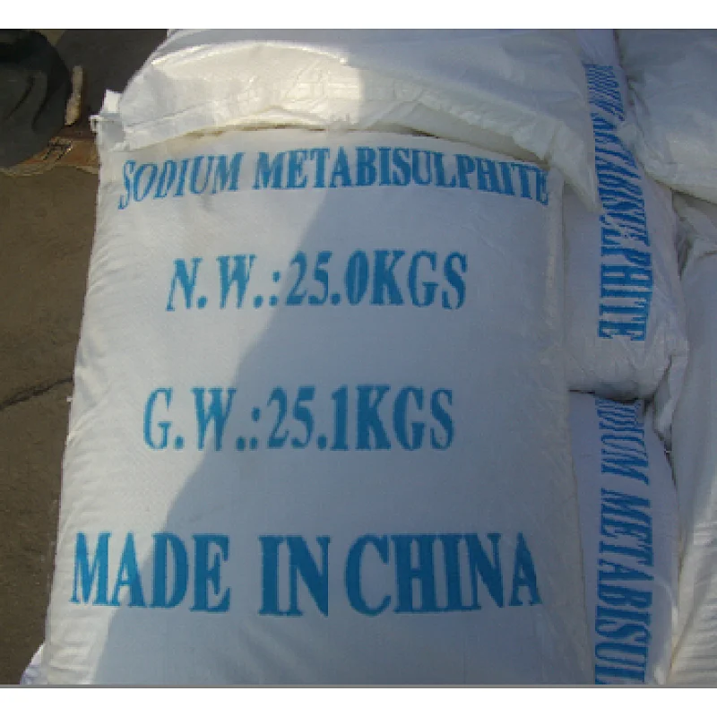 The best quality food grade sodium metabisulfite on sale