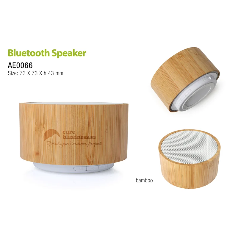 Bamboo Bluetooth Speaker