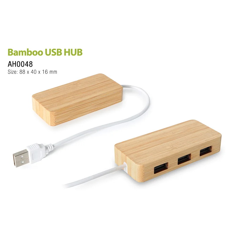 Bamboo USB HUB