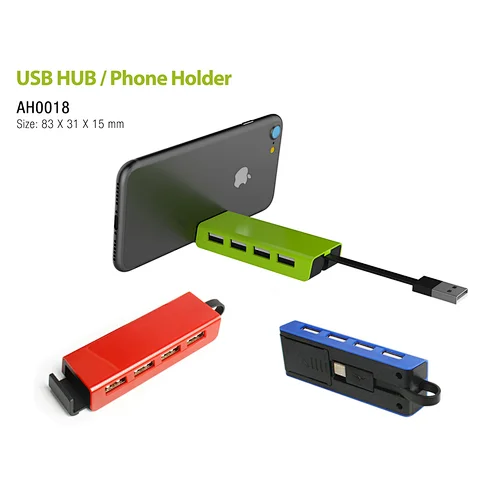 USB HUB / Phone Holder