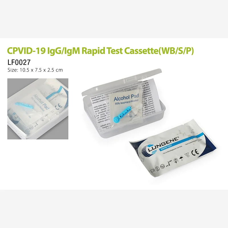 CPVID-19 Igg/lgm Rapid Test Cassette(WB/S/P)