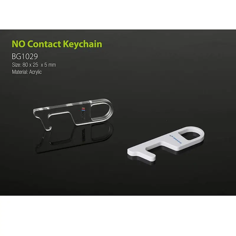 NO Contact Keychain