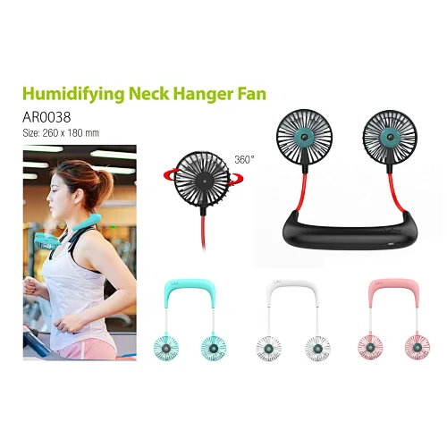 Humidifying Neck Hanger Fan