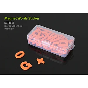 Magnet Words Sticker