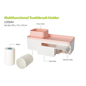 Multifunctional Toothbrush Holder
