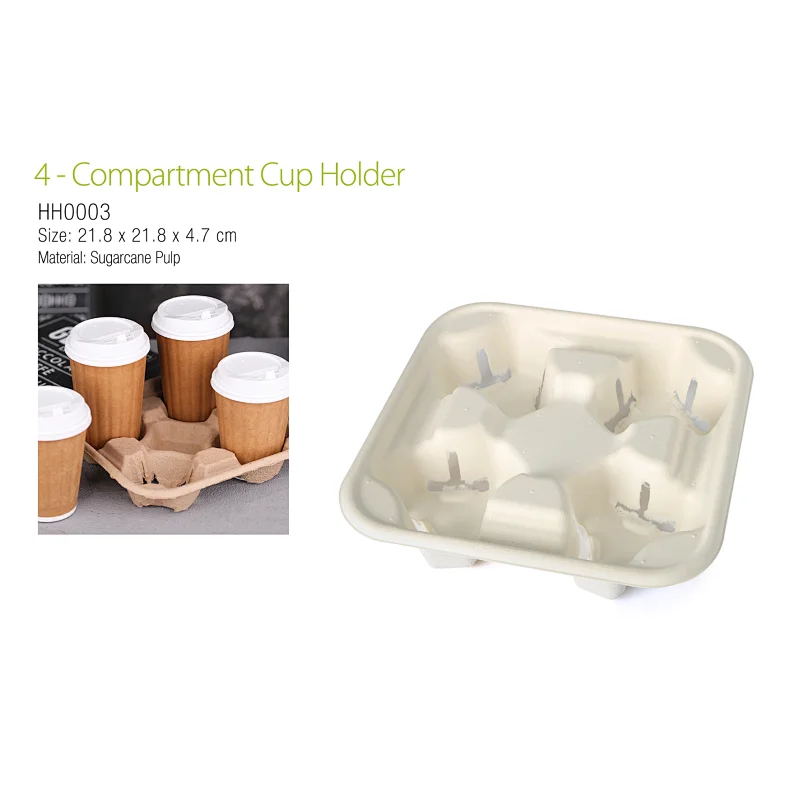 4-Compartment Meal Box
