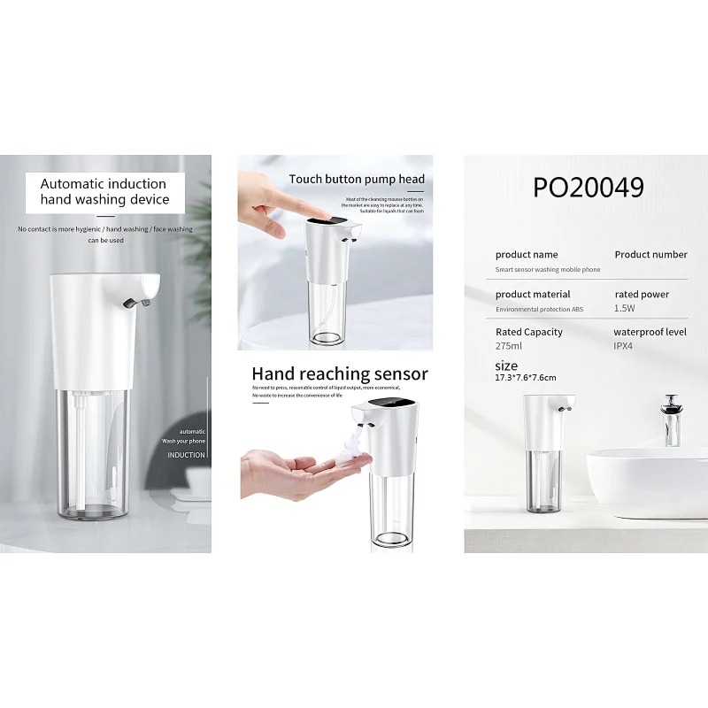 Automatic inductionhand washing device