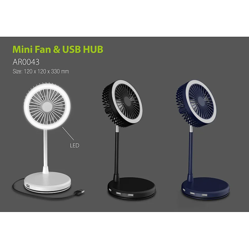 Mini Fan  USB HUB