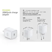 20w quick charge adapter