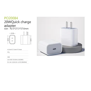 20w quick chargeadapter