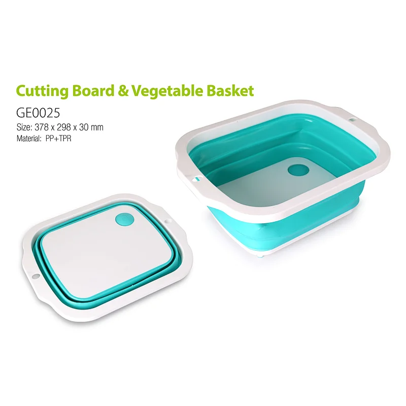 Cutting board and Vegetable Basket