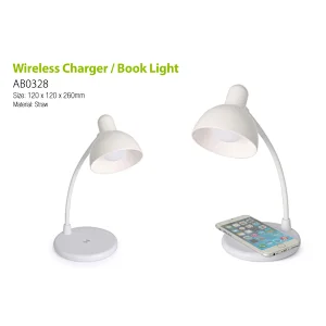 wireless charger/book light