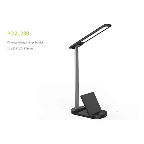 Wireless charger lamp holder