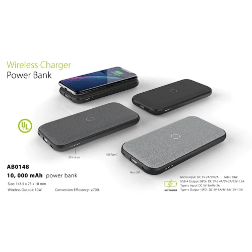 wireless charger power bank