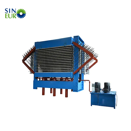 15 layers dryer machine woodworking hydraulic hot platen press dryer for thick core veneer in Indonesia and Russia