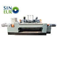 sinoeuro valuable log peeling rotary machine wood  face and core veneer spindleless peeling lathe for plywood equipment machine