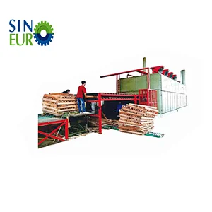SINOEURO  plywood  roller type veneer dryer machine core veneer  dryer making machine ply wood making machine