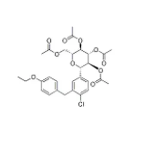 D-Glucitol, 1,5-anhydro-1-C-[4-chloro-3-[(4-ethoxyphenyl)Methyl]phenyl]-, tetraacetate, (1S)-