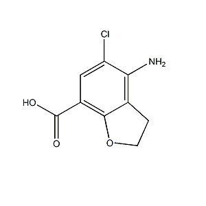 CAS 123654-26-2 4-Amino-5-chloro-2,3-dihydro-7-benzofurancarboxylic acid